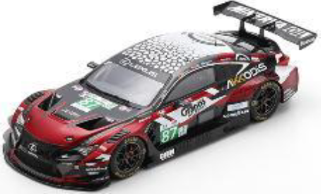 18S1077 1/18 Lexus RC F LMGT3 No.87 AKKODIS ASP TEAM Le Mans 24H 2025 P. Umbrarescu -J. Lopez - C.